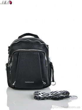 Купить Рюкзак женский 9654 black Lemon grass чорний