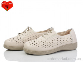 Купить Туфлі жіночі 977 Jiao Li Mei бежевий