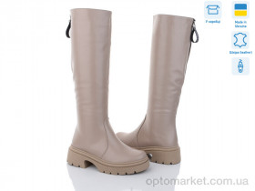 Купить Чоботи жіночі 98 бежевий Mona Lisa бежевий