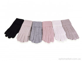Купить Рукавички жіночі 9803 mix Henu мікс