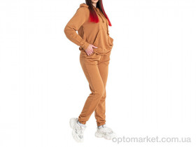 Купить Спортивний костюм жіночі 9991-9 Massmag коричневий