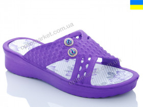 Купить Шлепки женские DS Ж34 сиреневый DS фиолетовый