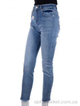 Купить Брюки женские DT646 blue New jeans голубой
