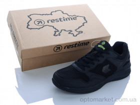 Купить Кроссовки мужчины PML20338 black Restime черный