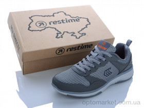 Купить Кроссовки мужчины PML20338 grey Restime серый