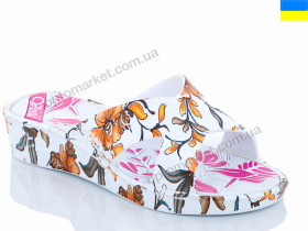 Купить Шлепки женские ВертаХ мод оранжевый орхидея Verta белый