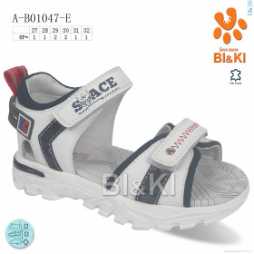 Купить Сандалі дитячі A-B01047-E BL&KL білий