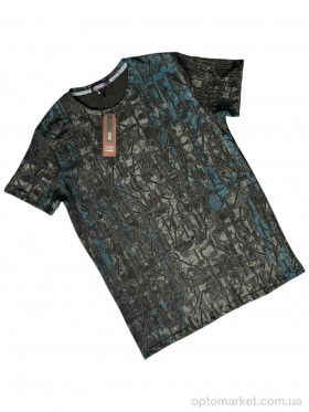 Купить Футболка чоловічі A002-1 black Hedricy чорний