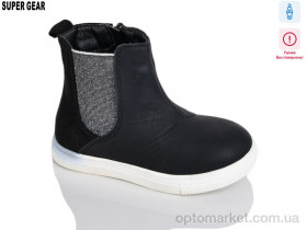 Купить Черевики дитячі A01-055 уцінка Super Gear чорний