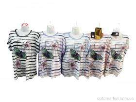 Купить Футболка жіночі A017 mix Sport style мікс