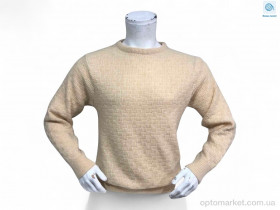 Купить Светр чоловічі A02 бежевий Wool Path бежевий