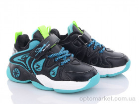 Купить Кросівки дитячі A053-6 Ok Shoes чорний