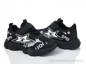 Купить Кросівки дитячі A08-3 Blue Rama чорний