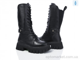 Купить Чоботи жіночі A1-1255 Lion чорний