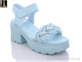 Купить Босоніжки жіночі A1-2 Lilin shoes блакитний