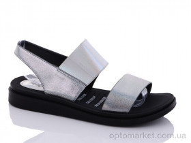 Купить Босоніжки жіночі A102-7 Trendy срібний