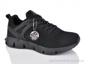 Купить Кросівки чоловічі A110-1 New Yike чорний