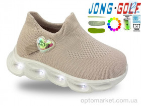 Купить Кросівки дитячі A11729-3 LED JongGolf коричневий