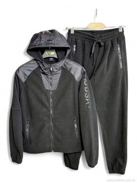 Купить Спортивний костюм чоловічі A122 black Audsa чорний