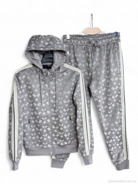 Купить Спортивний костюм чоловічі A128 l.grey Audsa сірий