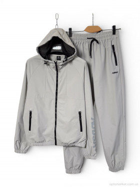 Купить Спортивний костюм чоловічі A151 l.grey Audsa сірий