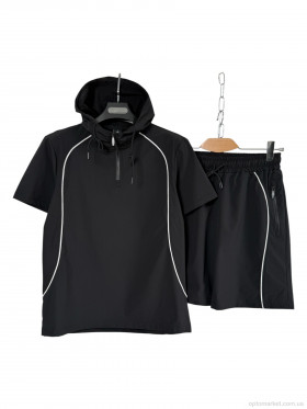 Купить Спортивний костюм чоловічі A163 black Audsa чорний