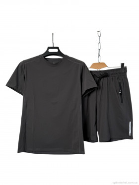 Купить Спортивний костюм чоловічі A181 d.grey Audsa сірий