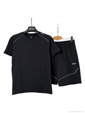 Купить Спортивний костюм чоловічі A183 black Audsa чорний