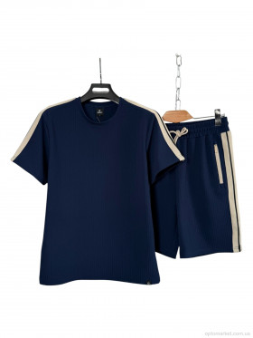 Купить Спортивний костюм чоловічі A185 blue Audsa синій