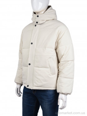 Купить Куртка чоловічі A2022-11 beige (09298) YuFang бежевий
