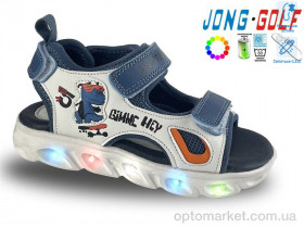 Купить Сандалі дитячі A20397-7 LED JongGolf синій