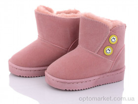 Купить Уги дитячі A21 pink Ok Shoes рожевий