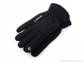 Купить Рукавички чоловічі A22-2M-фліс Королева чорний