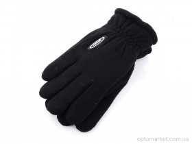 Купить Рукавички чоловічі A22-3M-фліс Королева чорний