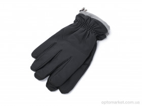 Купить Рукавички чоловічі A24-02 black Number one чорний