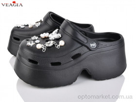 Купить Крокси жіночі A26-1 Veagia-ADA чорний