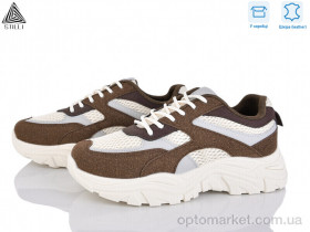 Купить Кросівки жіночі A300-9 шкіра піна Stilli коричневий
