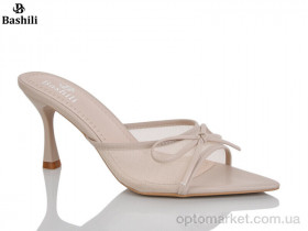 Купить Шльопанці жіночі A301-3 Башили бежевий