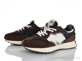 Купить Кросівки чоловічі A327-4 N.w balance коричневий