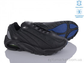 Купить Кросівки чоловічі A4692-2 світловідбивач N.ke чорний