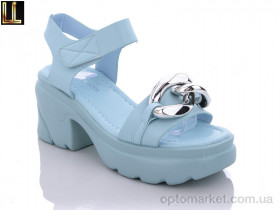 Купить Босоніжки жіночі A5-2 Lilin shoes блакитний