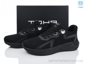 Купить Кросівки чоловічі A5063 all black TOHA чорний