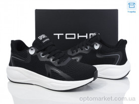 Купить Кросівки чоловічі A5063 black-white TOHA чорний