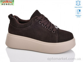 Купить Кросівки жіночі A537-12 Hengji коричневий