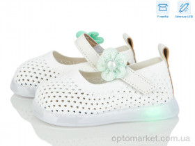 Купить Туфлі дитячі A691 white LED Chton