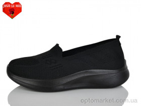 Купить Сліпони жіночі A7-1 Jiao Li Mei чорний
