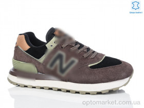 Купить Кросівки чоловічі A883-11 N.w balance коричневий