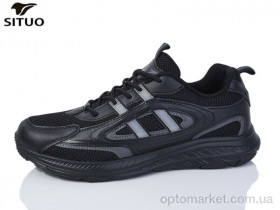 Купить Кросівки чоловічі A9703-1 Situo чорний