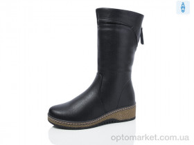 Купить Чоботи жіночі A9888-7 Carona чорний