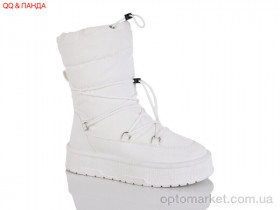 Купить Дутики жіночі AB023-2 QQ&Панда білий